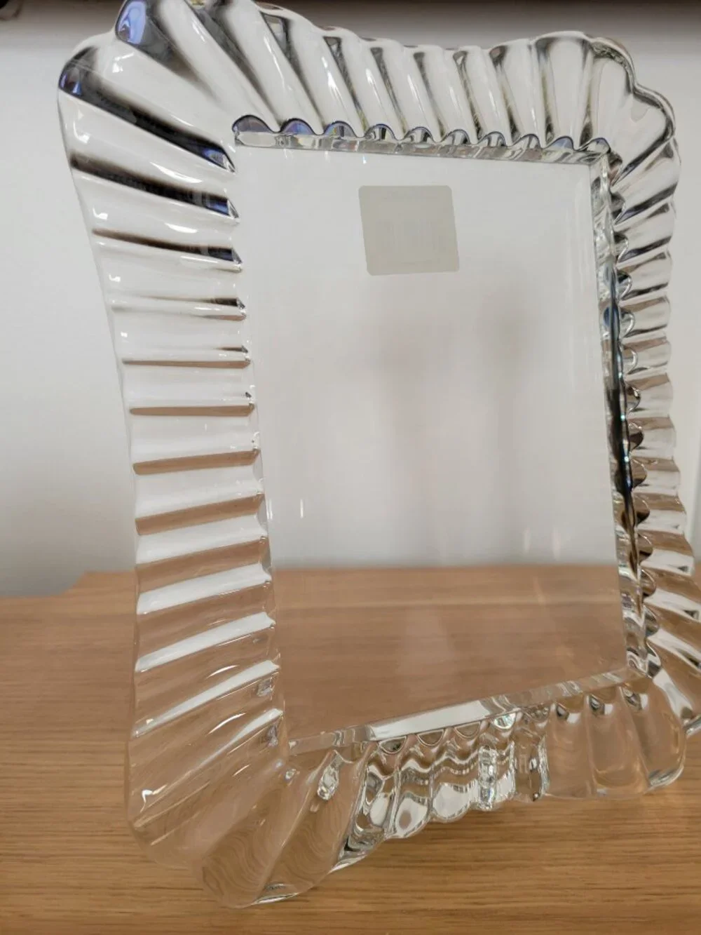 Waterford Marquis Easton Crystal Picture Frame 5 x 7 - Made in Germany - Vintage